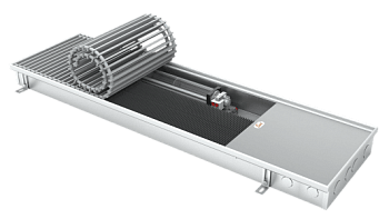 Конвектор EVA с вентилятором: глубина 160 мм, ширина 165 мм, длина 2500 мм